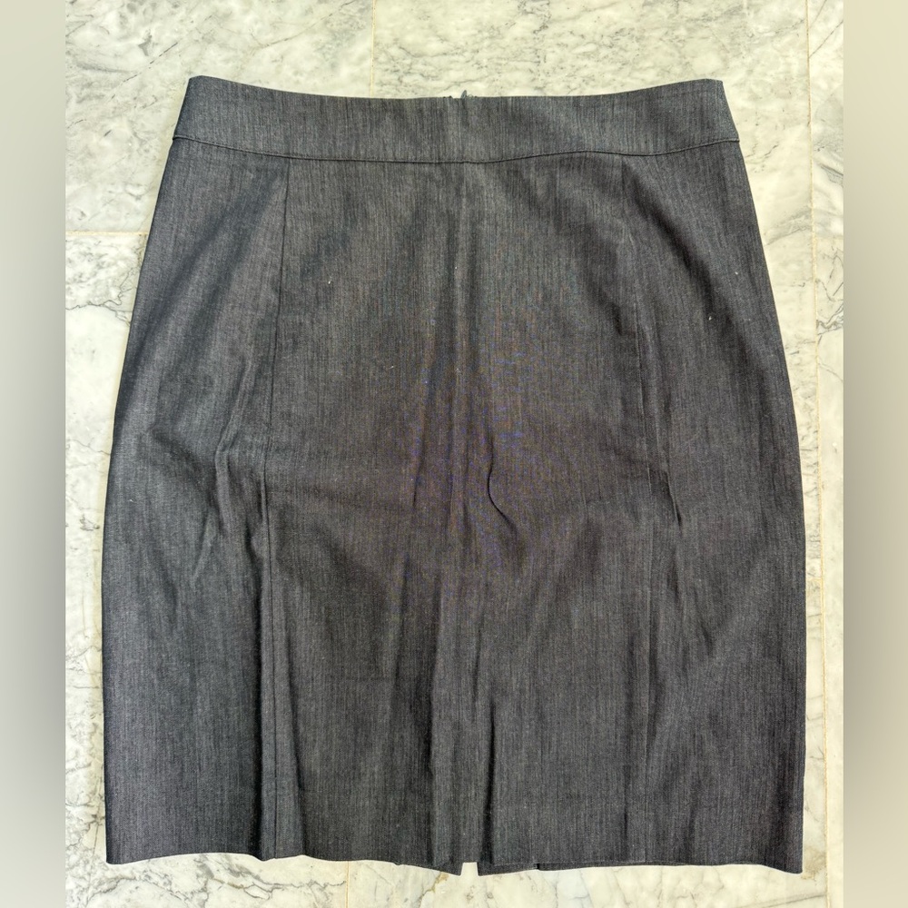 Anne Taylor dark blue pencil skirt